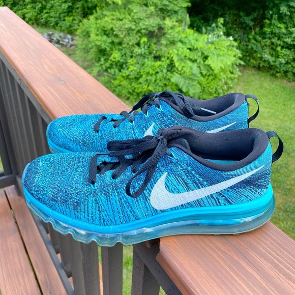Nike Other - Nike Air Max Flyknit Pool Blue